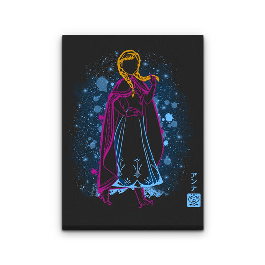The Arendelle Princess - Canvas Print