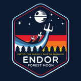 The Battle of Endor - Fleece Blanket