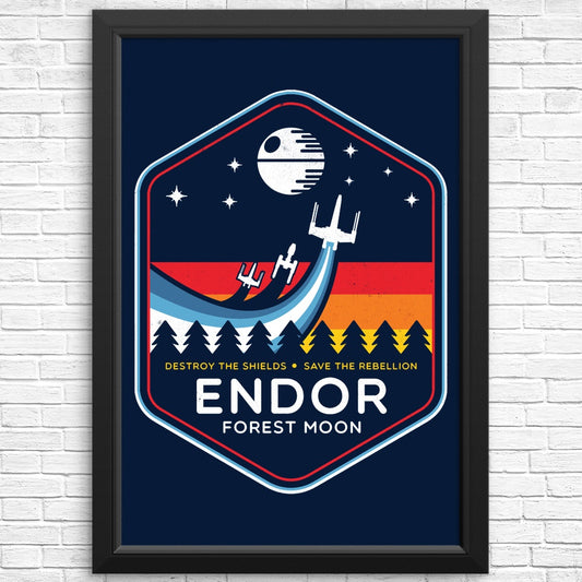 The Battle of Endor - Posters & Prints