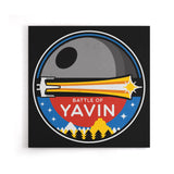 The Battle of Yavin - Canvas Print