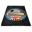 The Battle of Yavin - Fleece Blanket