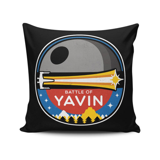 The Battle of Yavin - Throw Pillow