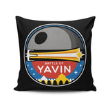 The Battle of Yavin - Throw Pillow