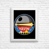 The Battle of Yavin - Posters & Prints