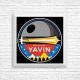 The Battle of Yavin - Posters & Prints