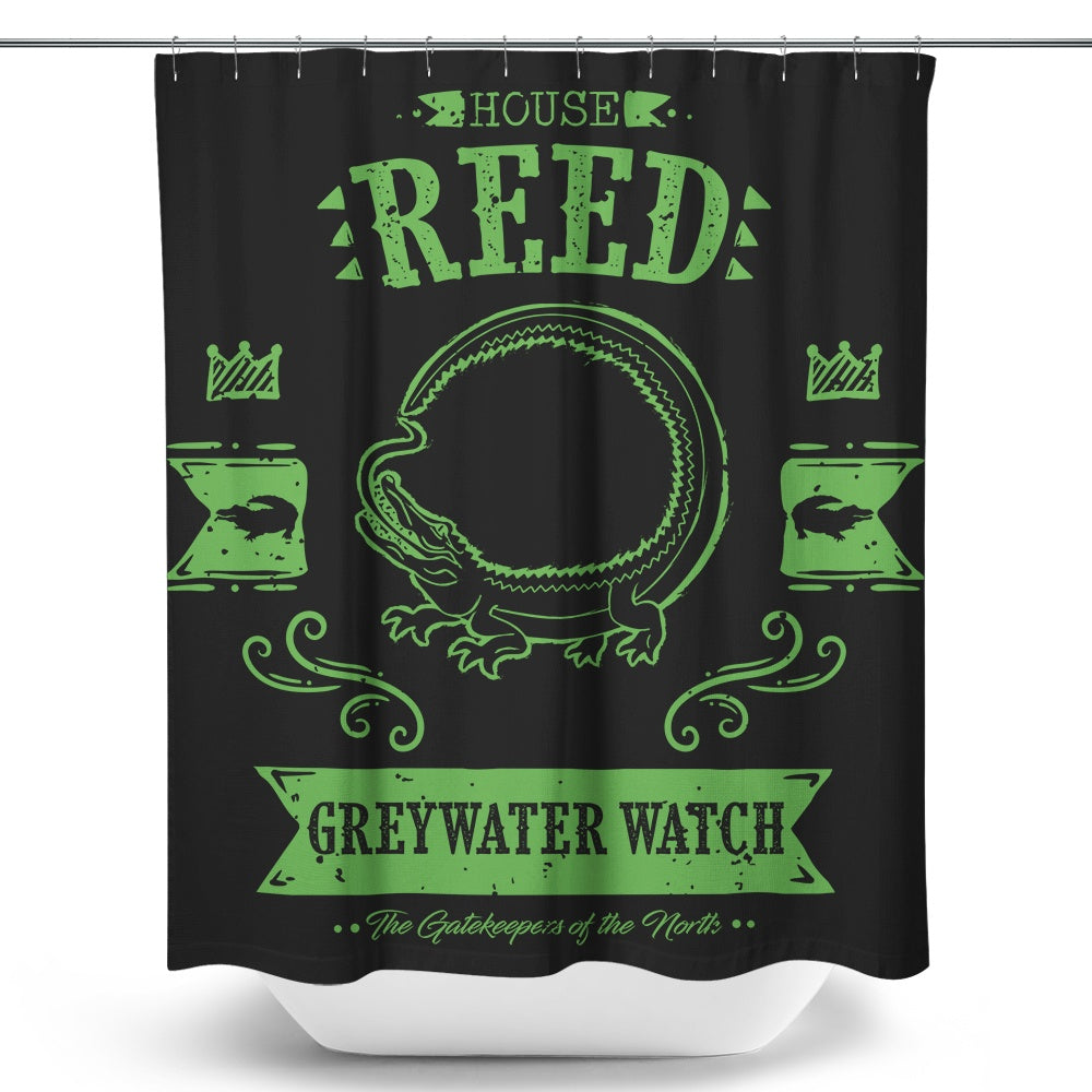 The Black Lizard - Shower Curtain