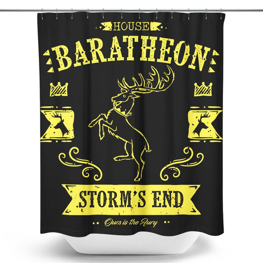 The Black Stag - Shower Curtain