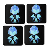 The Blue Bomber - Coasters