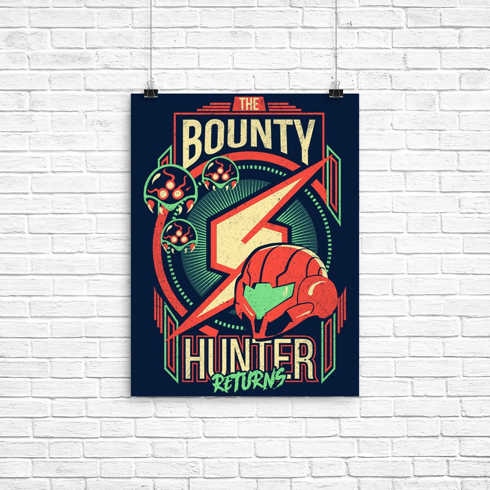 The Bounty Hunter Returns - Poster
