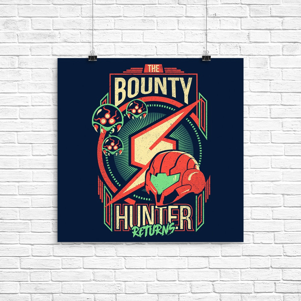 The Bounty Hunter Returns - Poster