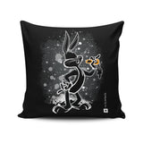 The Bunny - Throw Pillow