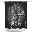The Bunny - Shower Curtain