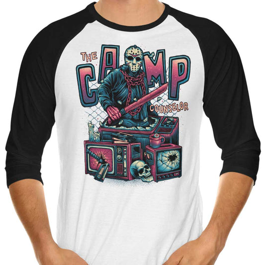 The Camp Counselor - 3/4 Sleeve Raglan T-Shirt
