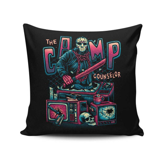The Camp Counselor - Throw Pillow