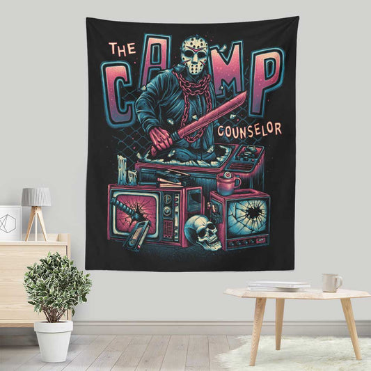 The Camp Counselor - Wall Tapestry