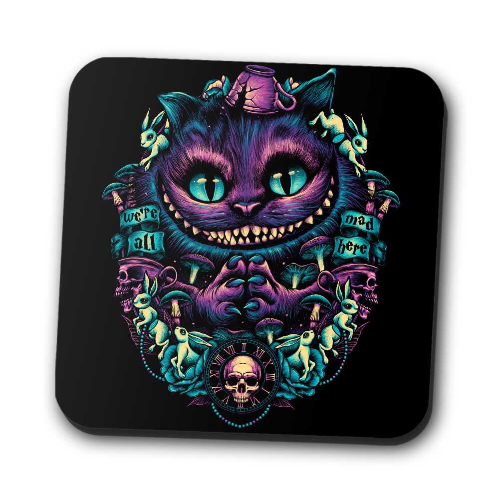 The Cat of Mischief - Coasters
