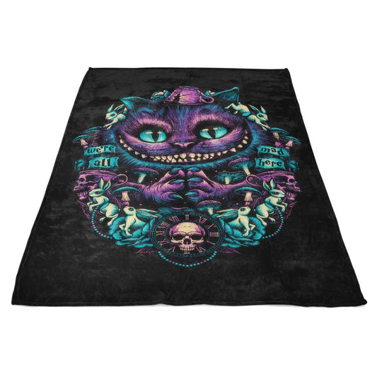 The Cat of Mischief - Fleece Blanket