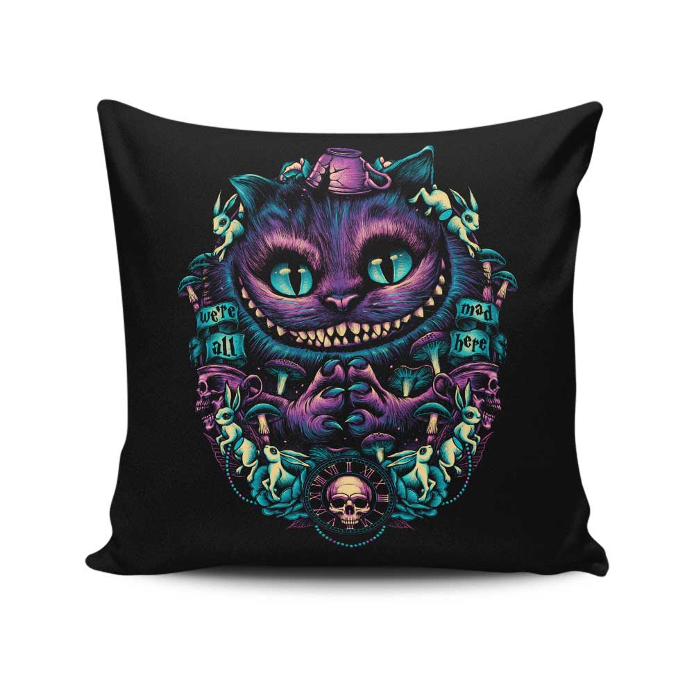 The Cat of Mischief - Throw Pillow