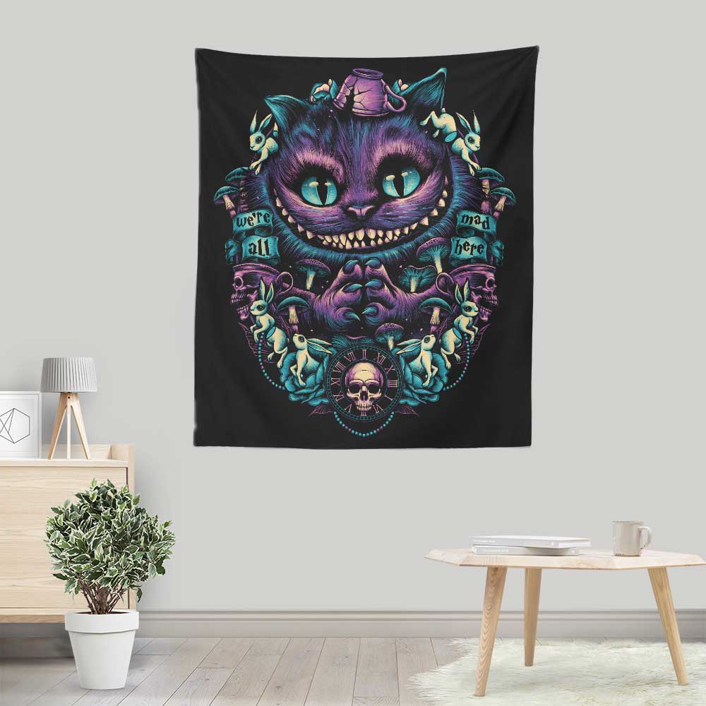 The Cat of Mischief - Wall Tapestry