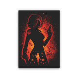 The Charming Black Widow - Canvas Print