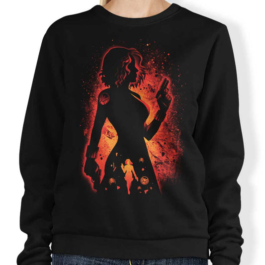 The Charming Black Widow - Sweatshirt