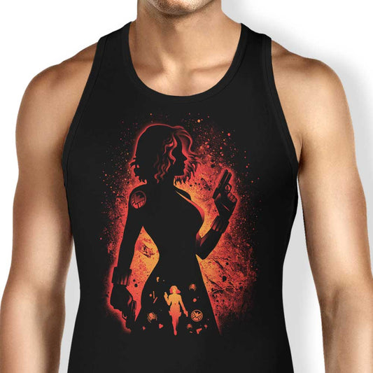The Charming Black Widow - Tank Top
