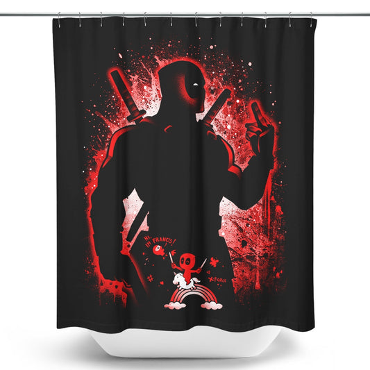 The Chatty Merc - Shower Curtain