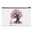 The Cheshire's Tree Sumi-e - Accessory Pouch