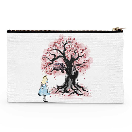 The Cheshire's Tree Sumi-e - Accessory Pouch