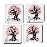 The Cheshire's Tree Sumi-e - Coasters