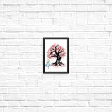 The Cheshire's Tree Sumi-e - Posters & Prints
