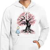 The Cheshire's Tree Sumi-e - Hoodie