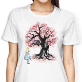 The Cheshire's Tree Sumi-e - Women's Apparel