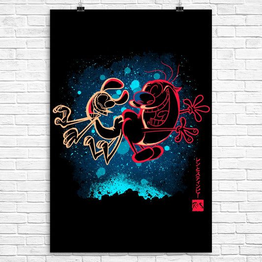 The Chihuahua and the Cat - Poster