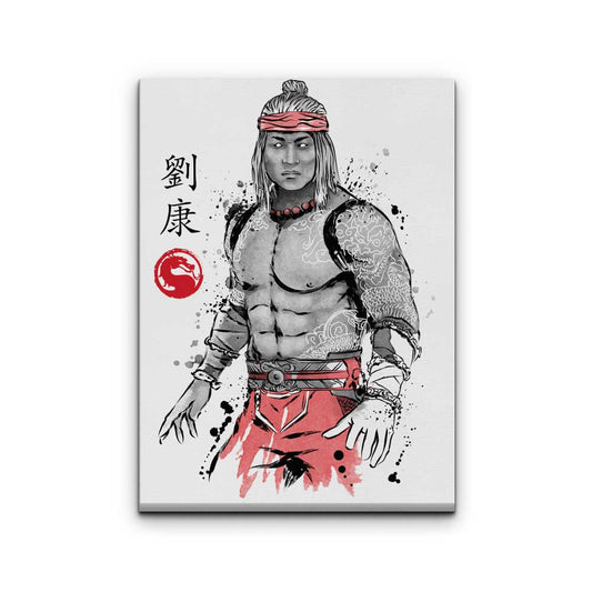 The Chosen One Sumi-e - Canvas Print