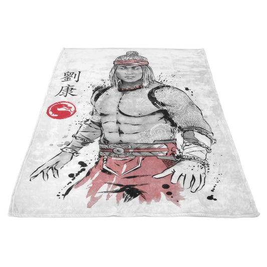 The Chosen One Sumi-e - Fleece Blanket