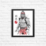 The Chosen One Sumi-e - Posters & Prints