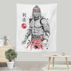 The Chosen One Sumi-e - Wall Tapestry