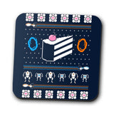 The Christmas Cake is a Lie - Coasters