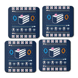 The Christmas Cake is a Lie - Coasters