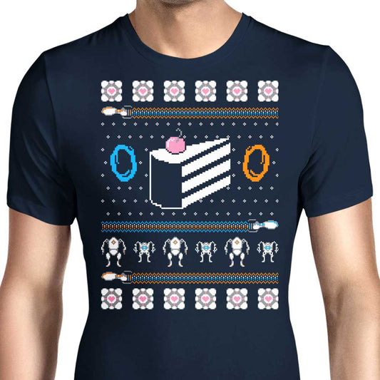 The Christmas Cake is a Lie - Men's Apparel