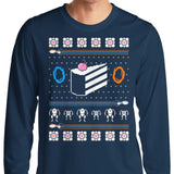 The Christmas Cake is a Lie - Long Sleeve T-Shirt