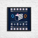 The Christmas Cake is a Lie - Posters & Prints