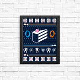 The Christmas Cake is a Lie - Posters & Prints