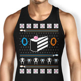The Christmas Cake is a Lie - Tank Top