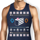 The Christmas Cake is a Lie - Tank Top