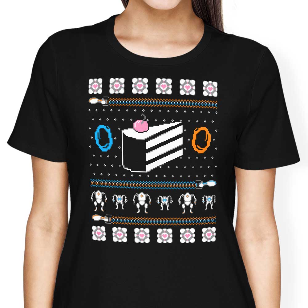 The Christmas Cake is a Lie - Women's Apparel