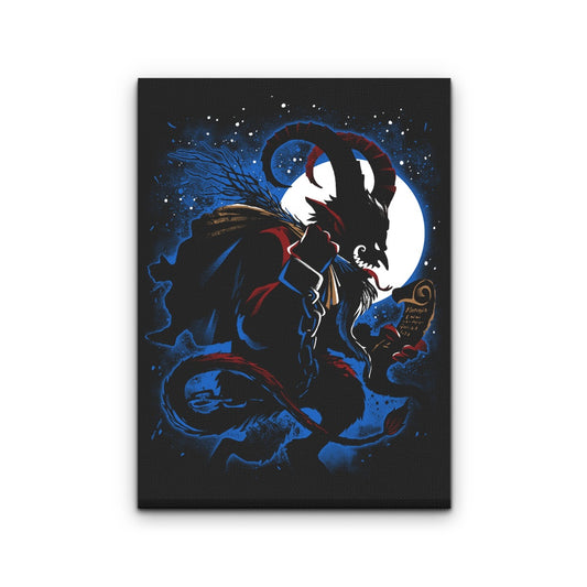 The Christmas Devil - Canvas Print