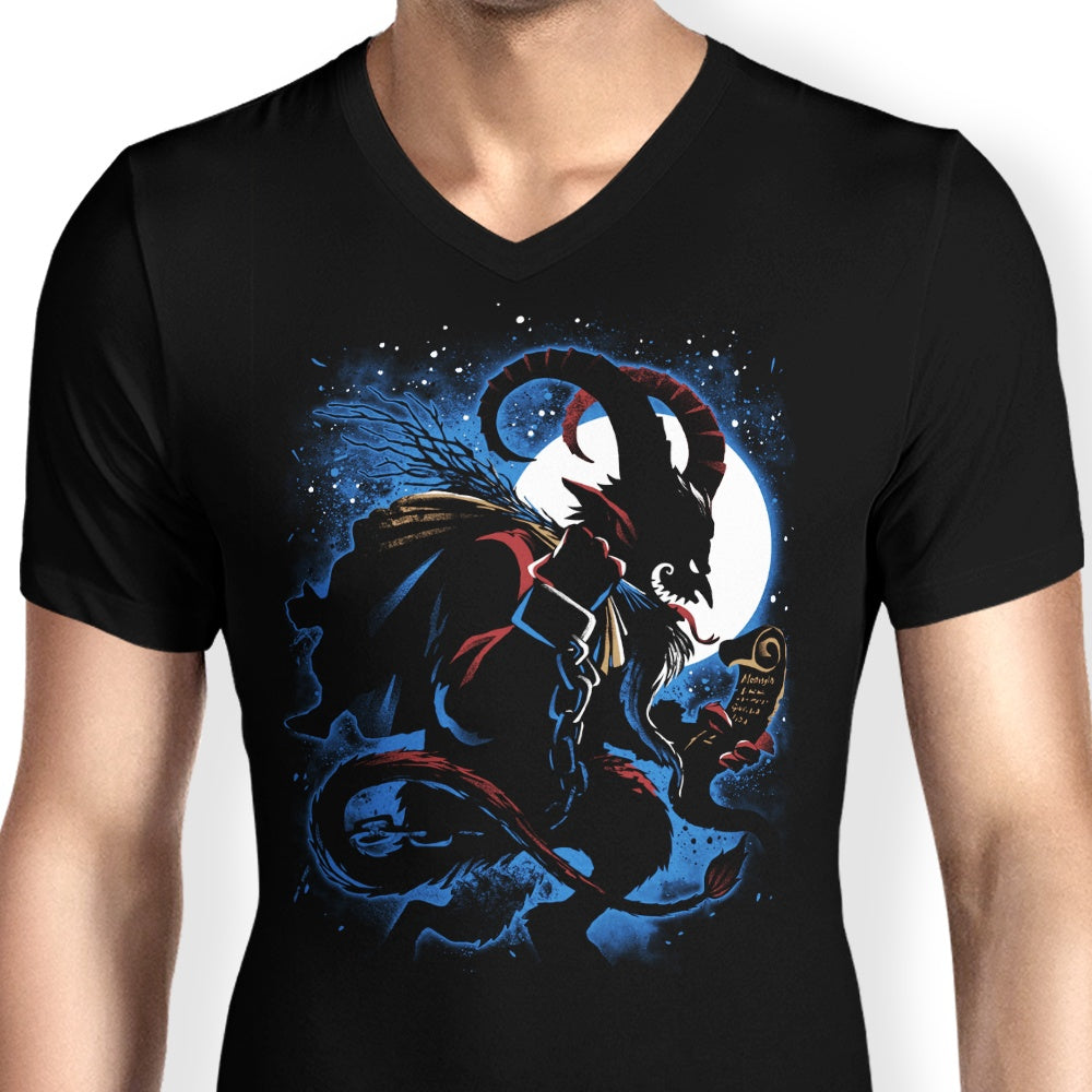 The Christmas Devil - Men's V-Neck