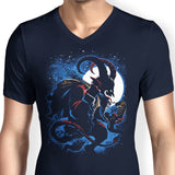 The Christmas Devil - Men's V-Neck